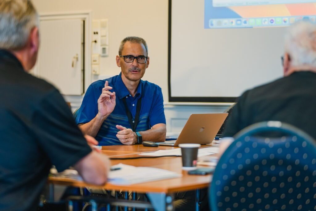 Marc Deschamps in an executive coaching conversation in Asia